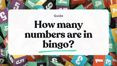 how many numbers are there in bingo|Iba pa.